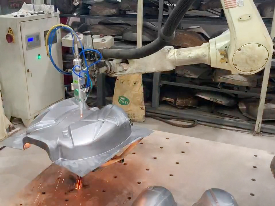 3D laser cutting