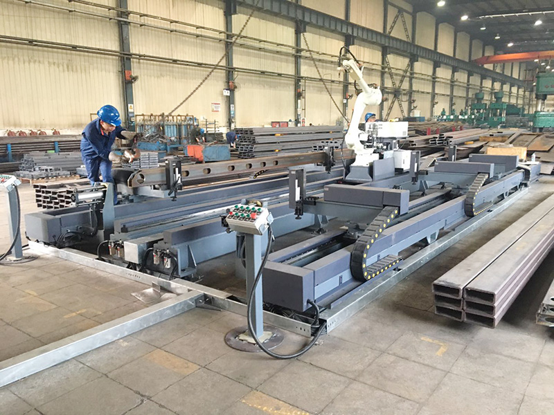 3D cutting of cab ring beam