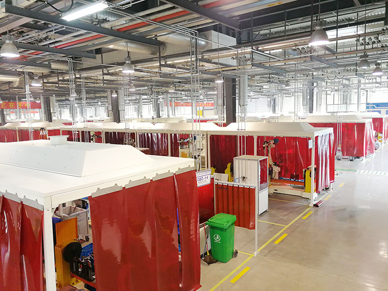 Laser welding machine for aerospace industry