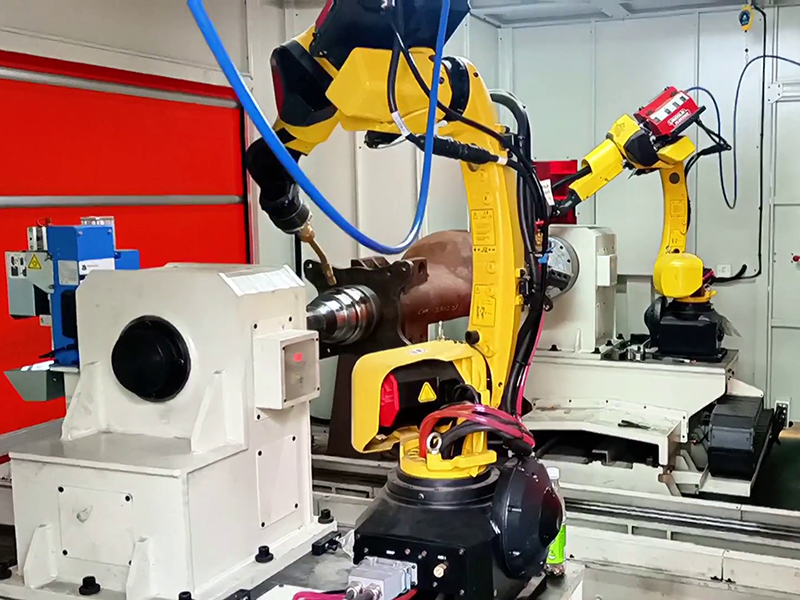 axle welding workstation 