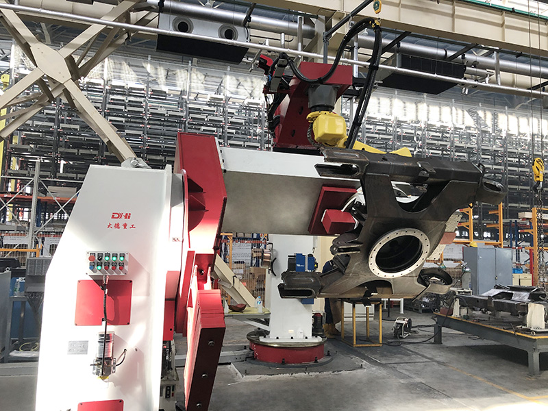 High-efficiency single-station welding system