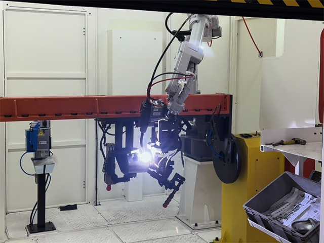 Purifier industry robot welding room