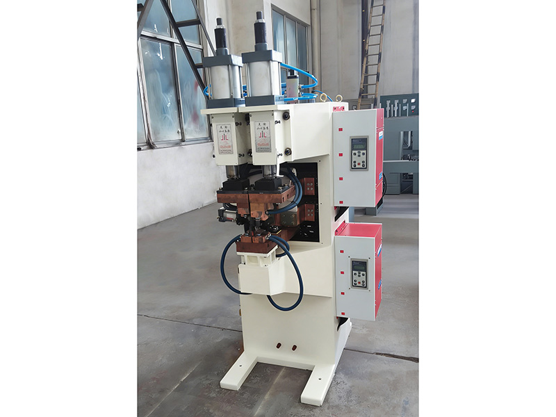 Middle frequency double head projection welding machine